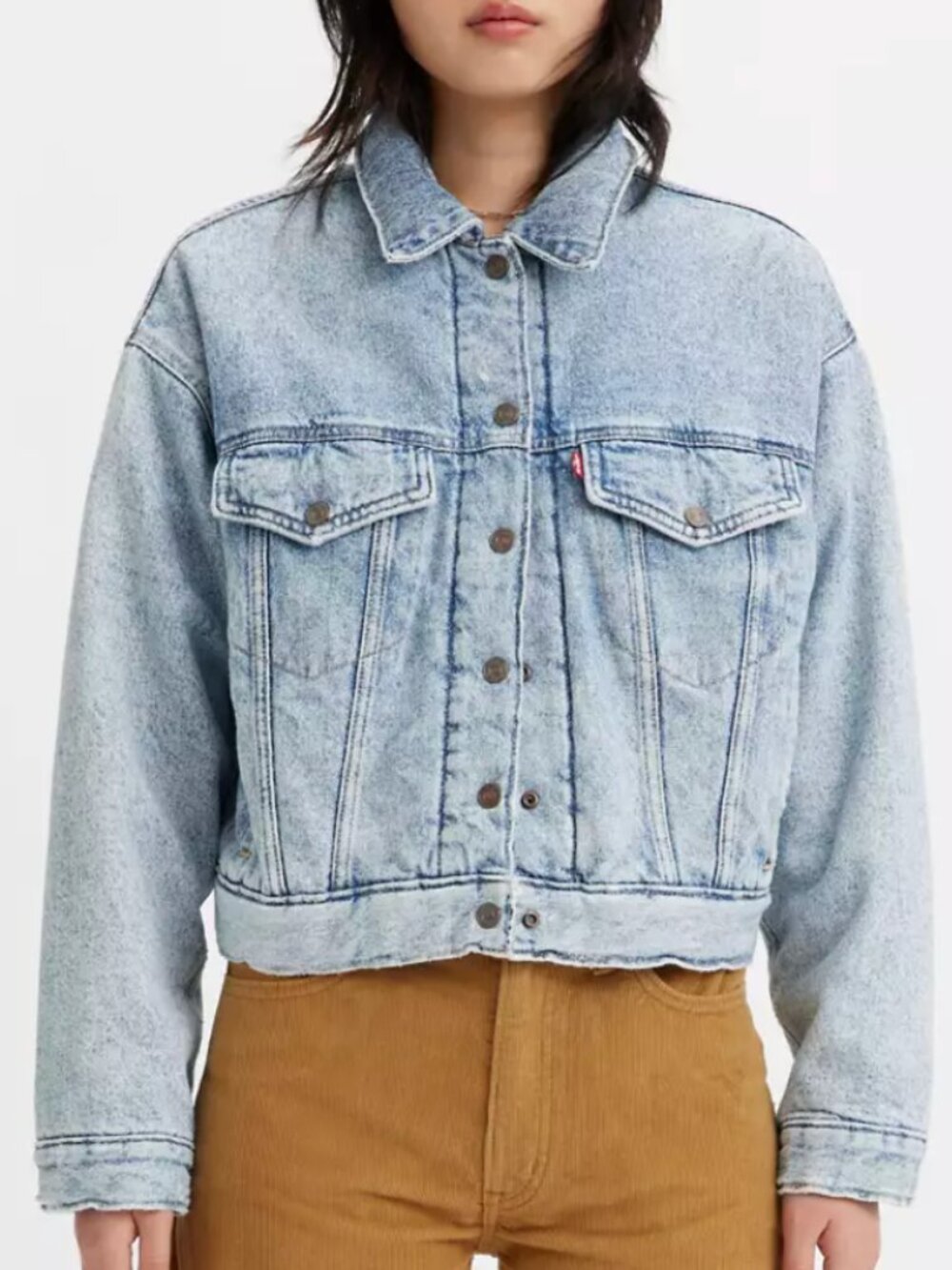 Levi's Padded Trucker Jacket [Whatever Whenever Trucker - Blue]